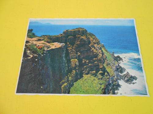 Vintage Post Card: The lighthouse at Cape Point